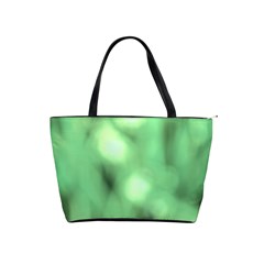 Green Vibrant Abstract No4 Classic Shoulder Handbag