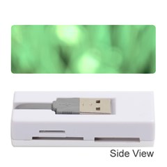 Green Vibrant Abstract No4 Memory Card Reader (stick) by DimitriosArt