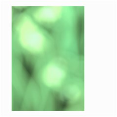 Green Vibrant Abstract No4 Small Garden Flag (two Sides) by DimitriosArt