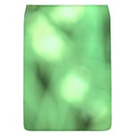 Green Vibrant Abstract No4 Removable Flap Cover (L) Front