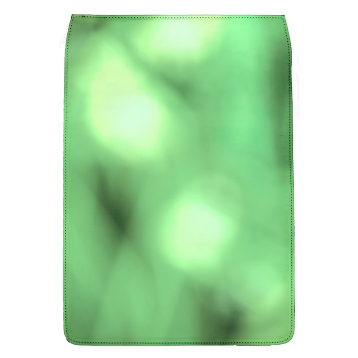 Green Vibrant Abstract No4 Removable Flap Cover (L)