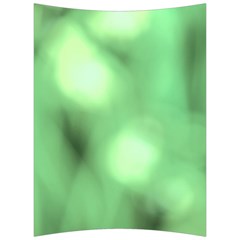 Green Vibrant Abstract No4 Back Support Cushion by DimitriosArt