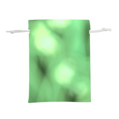 Green Vibrant Abstract No4 Lightweight Drawstring Pouch (L)