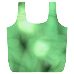 Green Vibrant Abstract No4 Full Print Recycle Bag (xxxl) by DimitriosArt