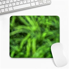 Green Abstract Stars Large Mousepads by DimitriosArt