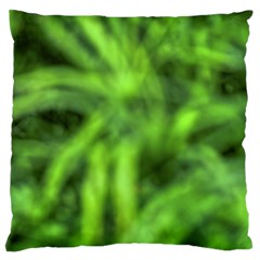 Green Abstract Stars Standard Flano Cushion Case (two Sides) by DimitriosArt