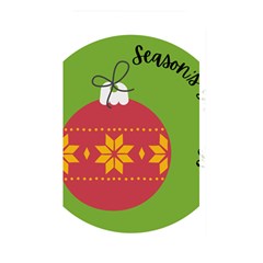 Seasons Greeting Christmas Ornament  Memory Card Reader (rectangular) by mountainmushroomfamily