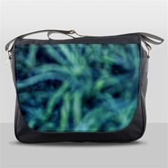 Blue Abstract Stars Messenger Bag by DimitriosArt