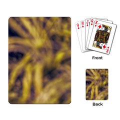 Yellow Abstract Stars Playing Cards Single Design (rectangle) by DimitriosArt