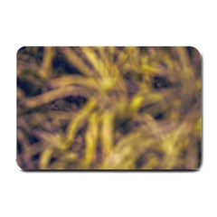 Yellow Abstract Stars Small Doormat  by DimitriosArt