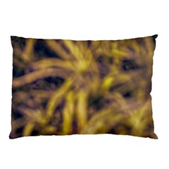 Yellow Abstract Stars Pillow Case