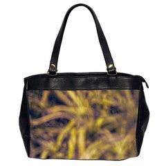 Yellow Abstract Stars Oversize Office Handbag (2 Sides)