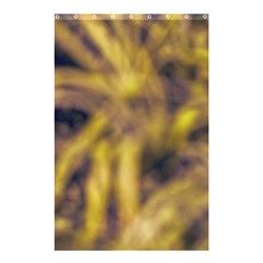 Yellow Abstract Stars Shower Curtain 48  X 72  (small) 