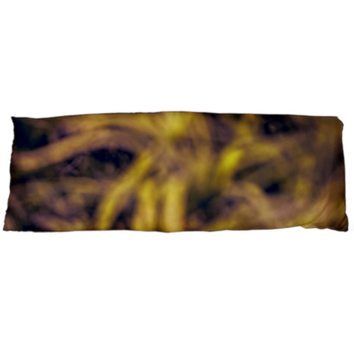 Yellow Abstract Stars Body Pillow Case (Dakimakura)