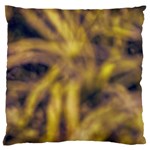 Yellow Abstract Stars Standard Flano Cushion Case (Two Sides) Front