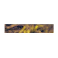 Yellow Abstract Stars Flano Scarf (mini)