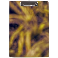 Yellow Abstract Stars A4 Clipboard by DimitriosArt