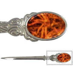 Red Abstract Stars Letter Opener by DimitriosArt