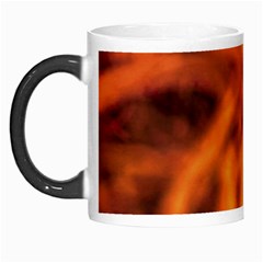 Red Abstract Stars Morph Mugs by DimitriosArt