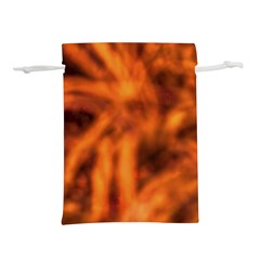 Red Abstract Stars Lightweight Drawstring Pouch (l) by DimitriosArt