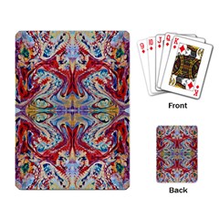 Red Feathers Playing Cards Single Design (rectangle) by kaleidomarblingart