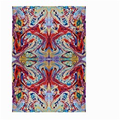 Red Feathers Large Garden Flag (two Sides) by kaleidomarblingart