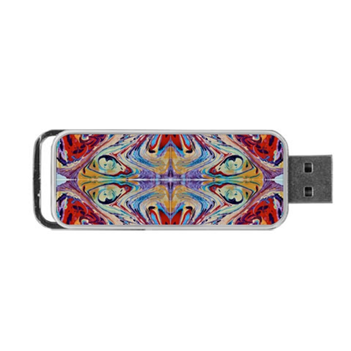 Red Feathers Portable USB Flash (Two Sides)