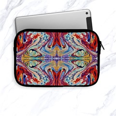 Red Feathers Apple Ipad Mini Zipper Cases by kaleidomarblingart