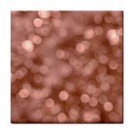 Light Reflections Abstract No6 Rose Tile Coaster Front