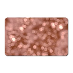 Light Reflections Abstract No6 Rose Magnet (rectangular) by DimitriosArt