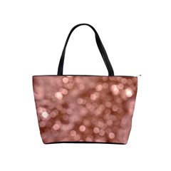 Light Reflections Abstract No6 Rose Classic Shoulder Handbag by DimitriosArt