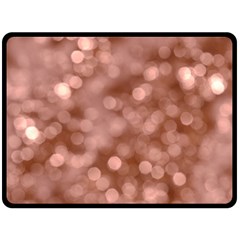 Light Reflections Abstract No6 Rose Fleece Blanket (large)  by DimitriosArt