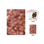 Light Reflections Abstract No6 Rose Playing Cards Single Design (Mini) Back