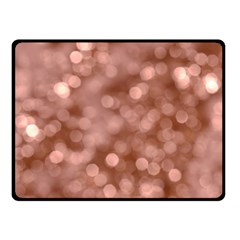 Light Reflections Abstract No6 Rose Double Sided Fleece Blanket (small)  by DimitriosArt