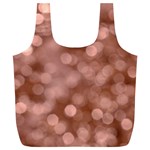 Light Reflections Abstract No6 Rose Full Print Recycle Bag (XL) Front