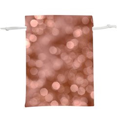 Light Reflections Abstract No6 Rose  Lightweight Drawstring Pouch (xl) by DimitriosArt