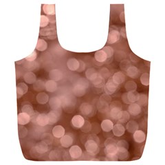 Light Reflections Abstract No6 Rose Full Print Recycle Bag (xxxl) by DimitriosArt