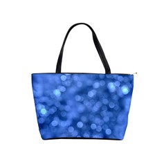 Light Reflections Abstract No5 Blue Classic Shoulder Handbag by DimitriosArt