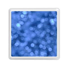 Light Reflections Abstract No5 Blue Memory Card Reader (square) by DimitriosArt