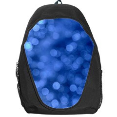 Light Reflections Abstract No5 Blue Backpack Bag by DimitriosArt