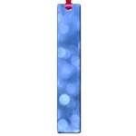 Light Reflections Abstract No5 Blue Large Book Marks Front