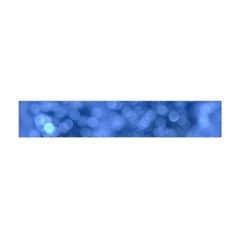 Light Reflections Abstract No5 Blue Flano Scarf (mini) by DimitriosArt