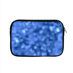 Light Reflections Abstract No5 Blue Apple Macbook Pro 15  Zipper Case by DimitriosArt