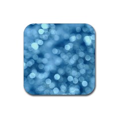 Light Reflections Abstract No8 Cool Rubber Coaster (square) by DimitriosArt