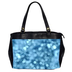 Light Reflections Abstract No8 Cool Oversize Office Handbag (2 Sides) by DimitriosArt