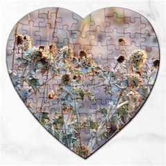 Spikes On The Sun Jigsaw Puzzle (heart) by DimitriosArt