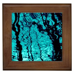 Cold Reflections Framed Tile by DimitriosArt