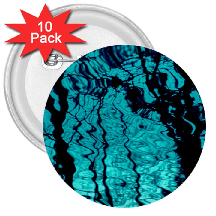 Cold Reflections 3  Buttons (10 pack) 