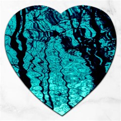 Cold Reflections Jigsaw Puzzle (heart) by DimitriosArt