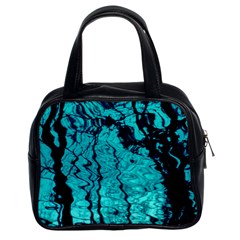 Cold Reflections Classic Handbag (two Sides) by DimitriosArt